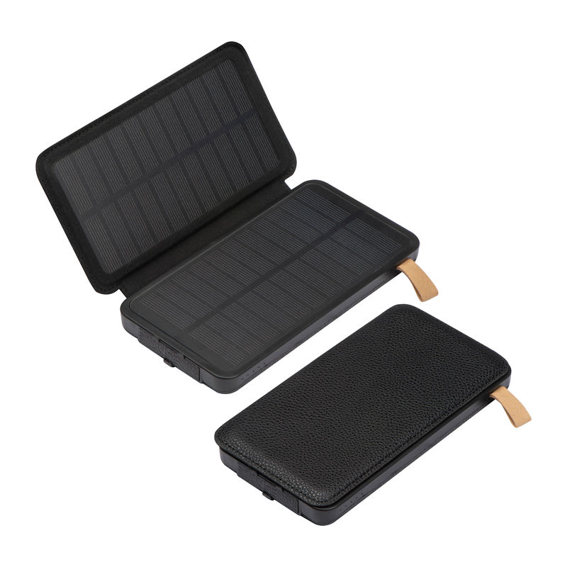 8000 mAh napelemes powerbank 